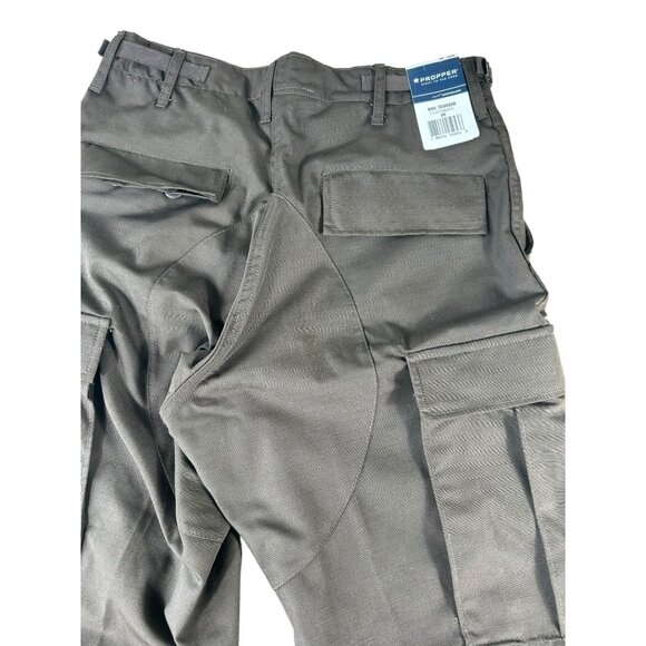 NEW Propper BDU Trouser Pants Sheriff's Brown Sz SR Small Reg Button Fly Cargo - Picture 15 of 16